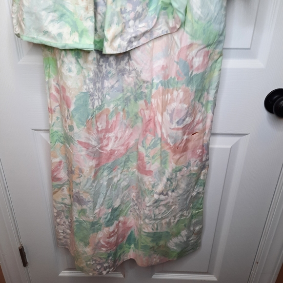 Mary Blair Vintage Strapless Party Dress - Picture 3 of 8